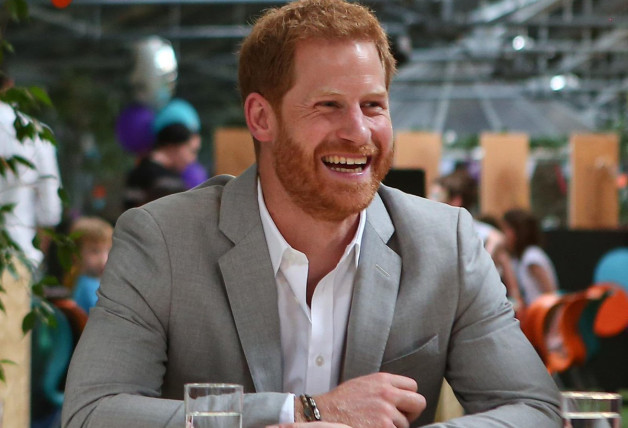 La casa real ha felicitado al duque de Sussex con esta fotografía suya.