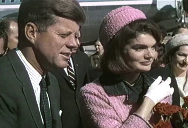 John Kennedy con su mujer Jackie