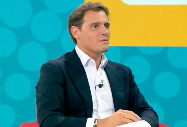 Albert Rivera en un plató.