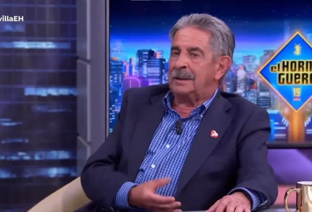 Miguel Ángel Revilla, en su visita a 'El Hormiguero'