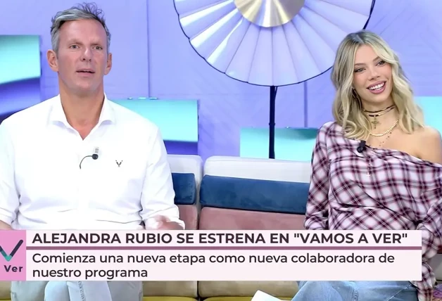 Alejandra Rubio en 'Vamos a ver'.