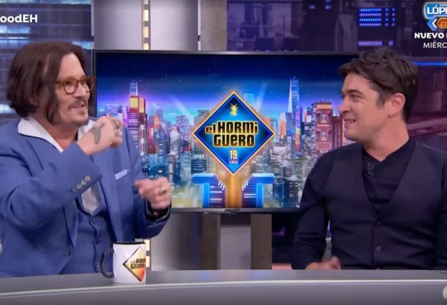 Johnny Depp, en 'El Hormiguero'