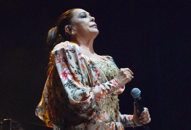 Isabel Pantoja, en concierto.