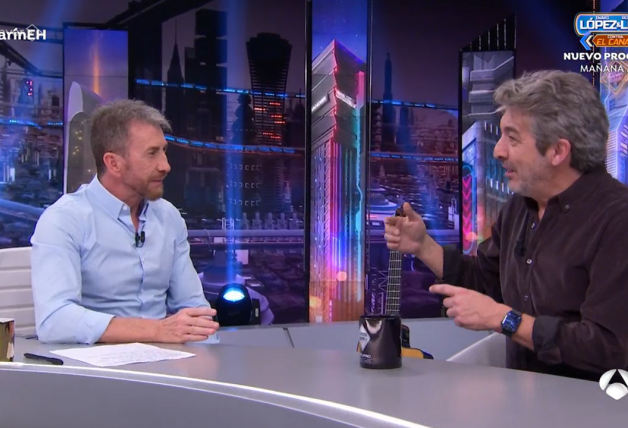 Ricardo Darín, en el plató de Antena 3 junto a Pablo Motos