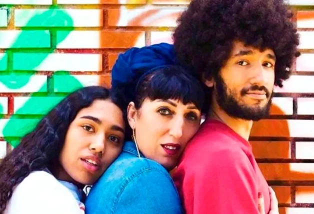 Rossy de Palma con sus hijos.