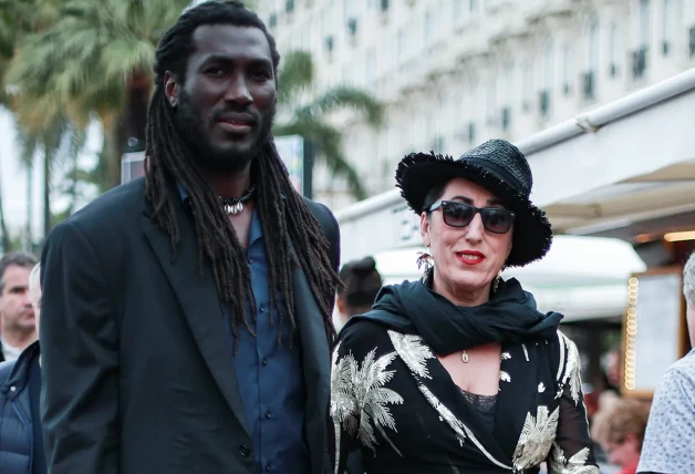 Rossy de Palma con su novio Koffy.