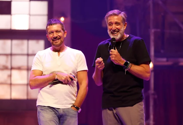 Antonio Banderas y Emilio Aragón producen juntos el musical.