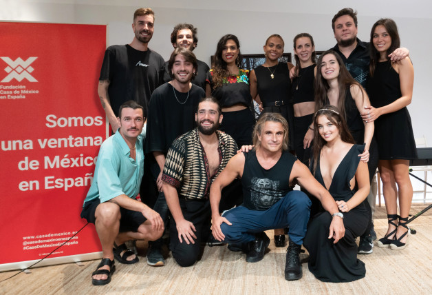 Presentación de Malinche en el teatro.