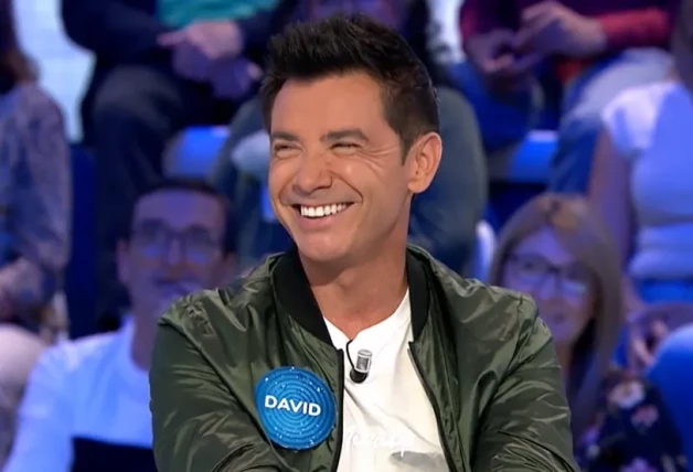 David Civera sonriente en Pasapalabra