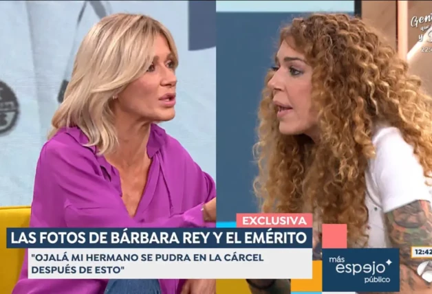 LA REACCIÓN DE SOFÍA. La "dj" estuvo en el programa de Susanna Griso y aseguró
que su hermano "lleva años vejando y maltratando a mi madre".