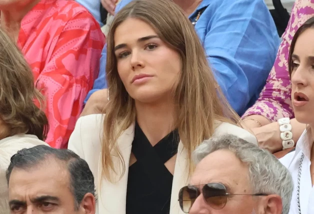 Ana Soria, novia del torero, asiste a la última corrida de toros de Enrique Ponce en la Plaza de Toros de Valencia