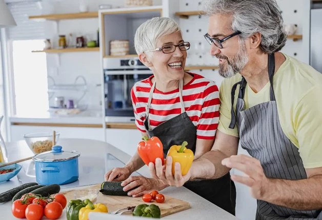 La dieta mediterránea es básica para tener buena salud.