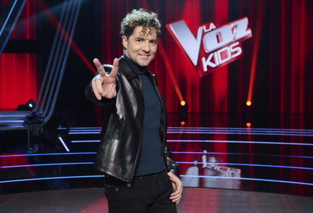 David Bisbal como coach en 'La voz kids'