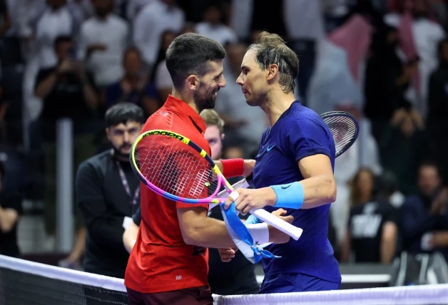 Jokovic y Nadal han demostrado su gran complicidad fuera y dentro de la pista.