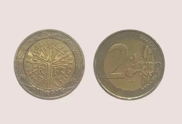 Moneda 2 euros que vale 2.000