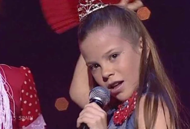 María Isabel en Eurovisión Junior 2004.