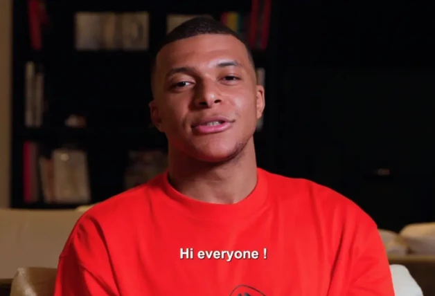 Mbappe mensaje