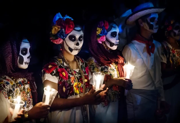 En México, son famosas las Catrinas.