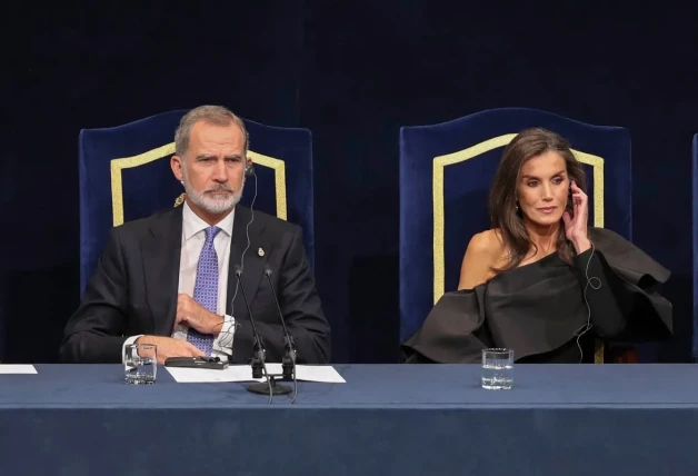 Felipe y Letizia hace unos días en los premios Princesa de Asturias.