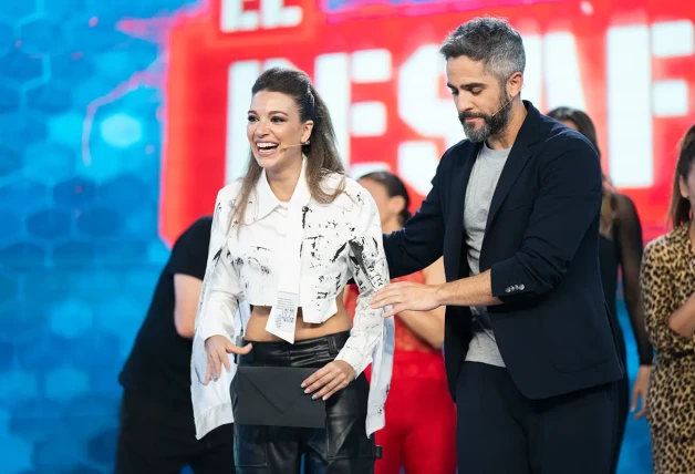 Ana Guerra y Roberto Leal en 'El desafío'.