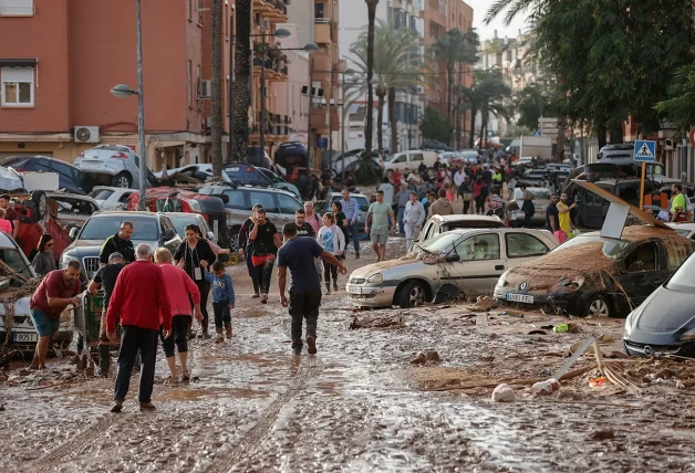 Calles en Valencia.