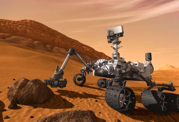 Robot ingeniado por la NASA para la exploración de Marte.