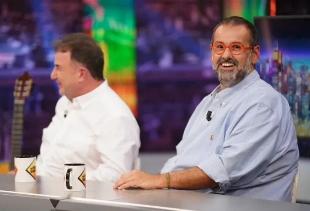 Martín Berasategui y David de Jorge en El Hormiguero