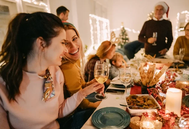 Cena de Navidad.