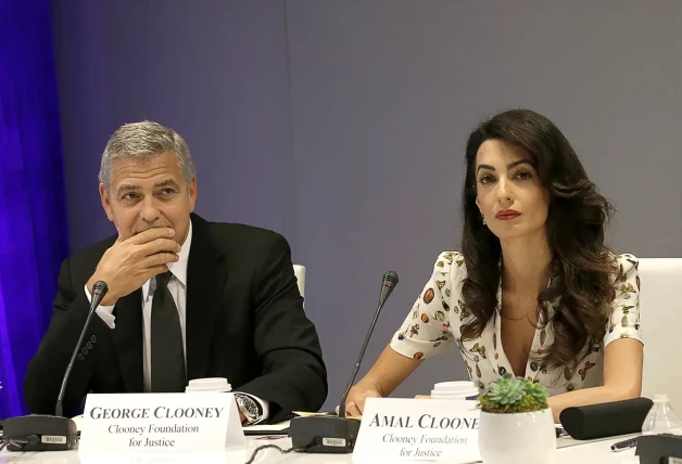 George y Amal Clooney son activistas pro derechos humanos.