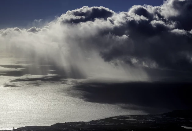 lluvia dana paraguas