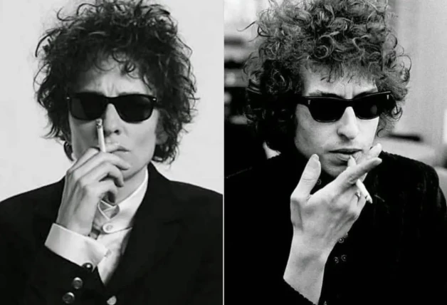 Cate Blanchett y Bob Dylan.