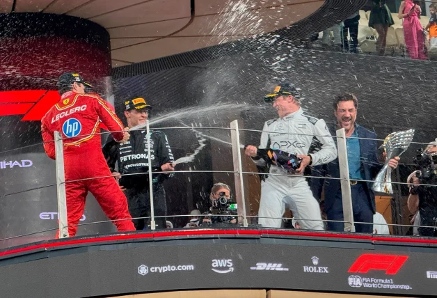 brad pitt f1 celebracion