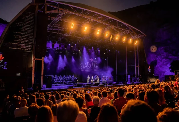 Il Divo durante la gala Starlite.