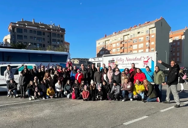 Un gran número de voluntarios acudieron a Valencia estas Navidades.