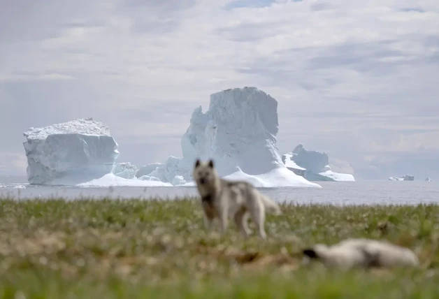 Paisaje natural de Groenlandia.