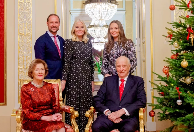 La familia real noruega.