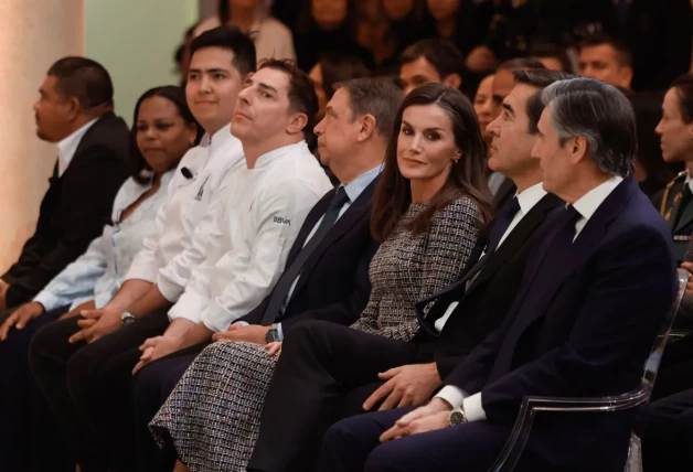 La reina Letizia participa en el acto de la Fundación Microfinanzas BBVA sobre 'Semillas para un futuro sostenible