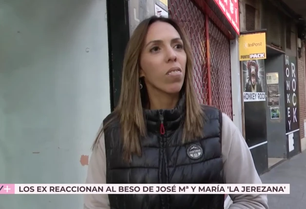 paola olmedo reacciona beso jose maria almoguera maria la jerezana