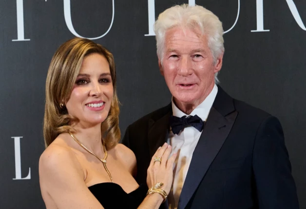 Richard y Alejandra Gere.