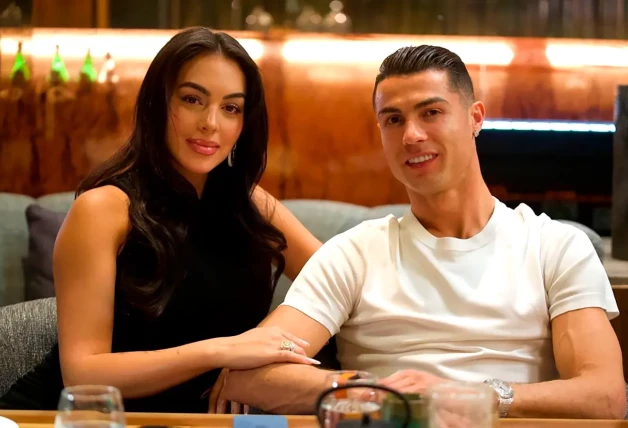 Cristiano Ronaldo con Georgina Rodríguez