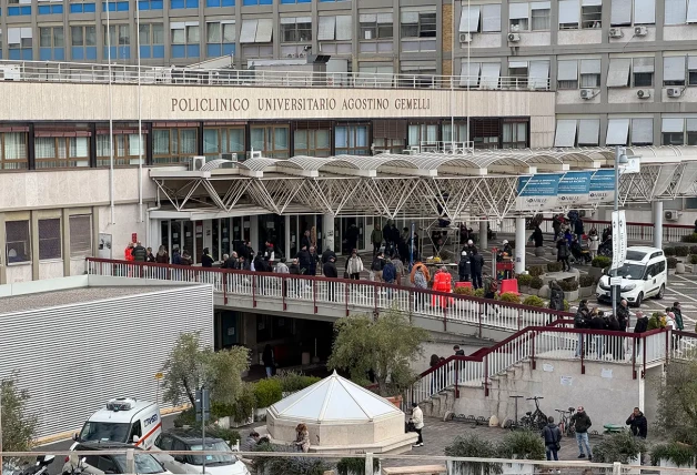 Hospital donde el Papa Francisco está ingresado.