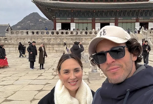 Tamara e Íñigo de viaje en China