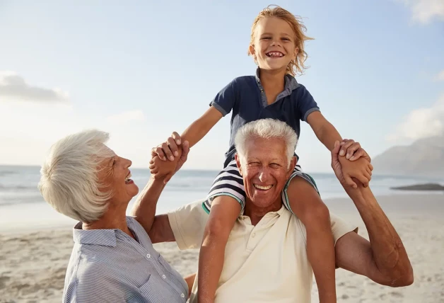 Abuelos y nietos