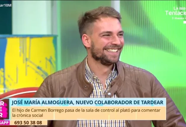 José María Almoguera en TardeAR en su primera tarde como colaborador