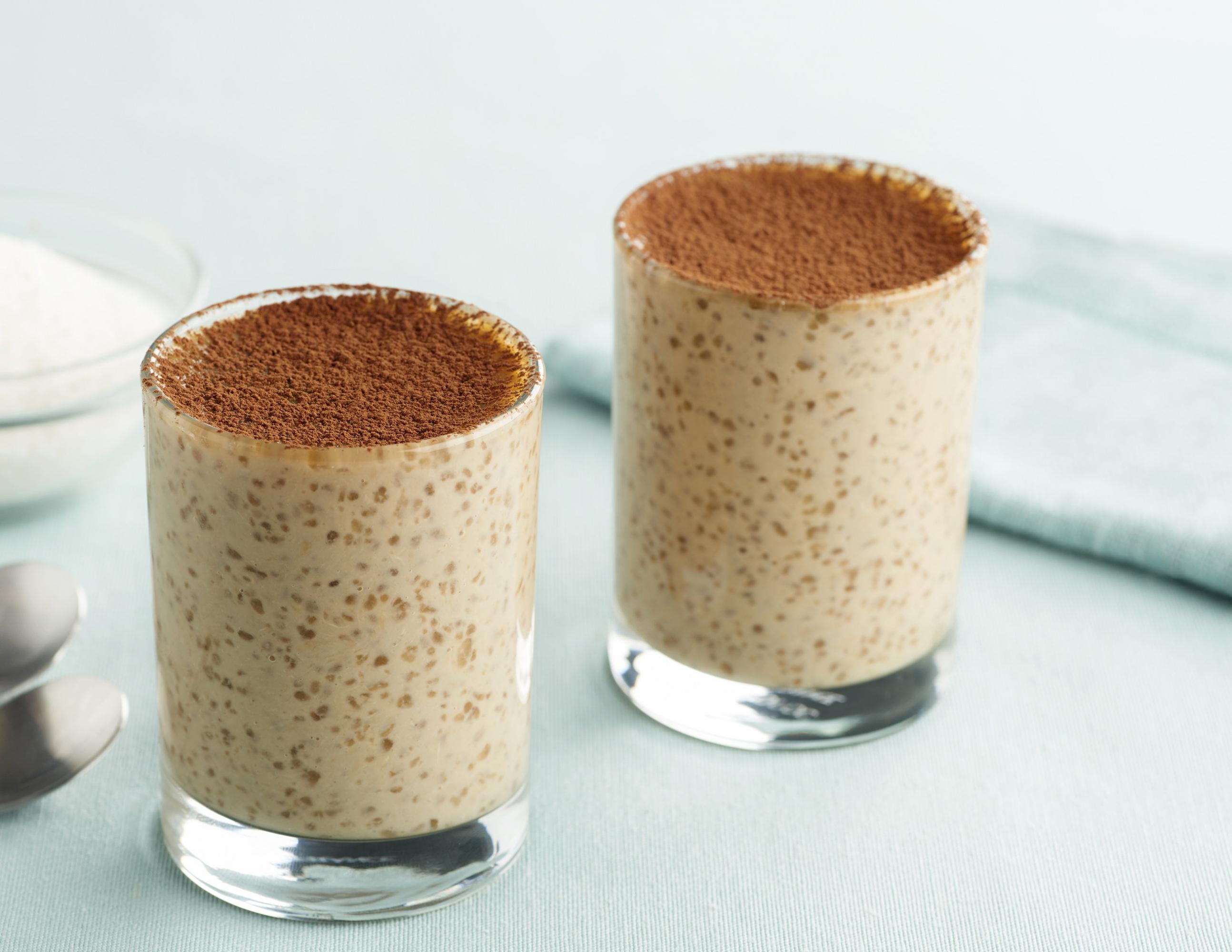 Tapioca de capuchino