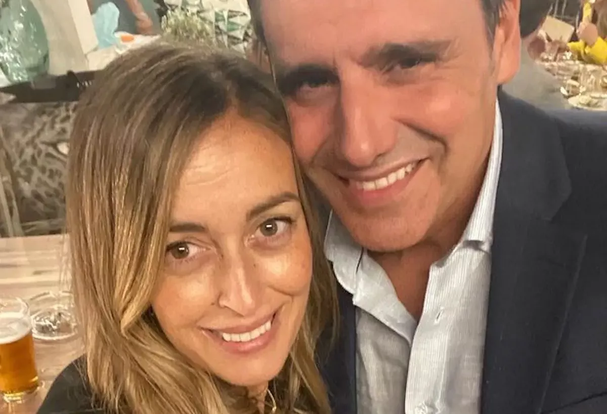 María Amores y Ion Aramendi en una imagen de redes en 2023.