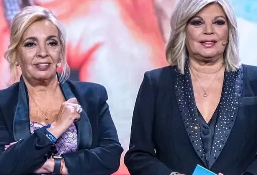 Terelu y Carmen Borrego, en el homenaje de TVE a María Teresa Campos.