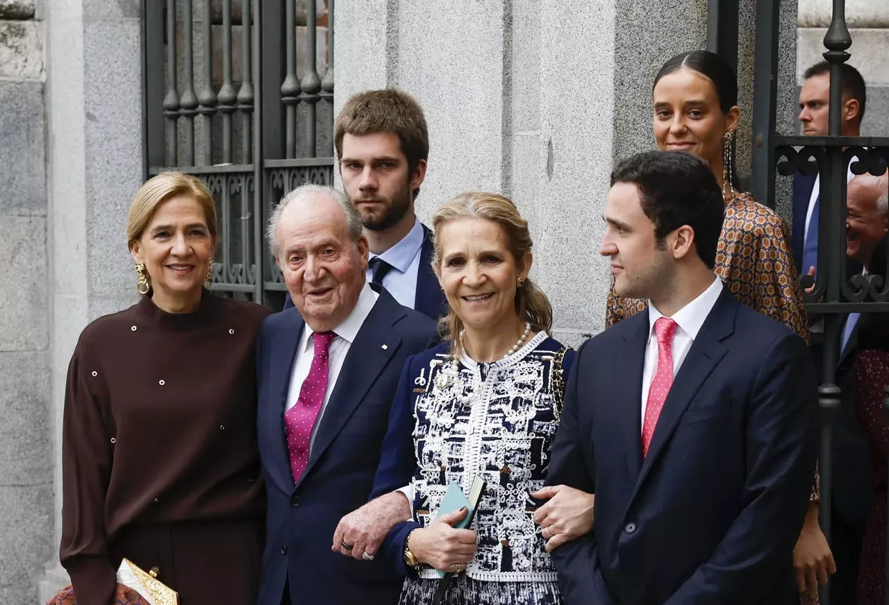 Borbones en la boda de Almeida