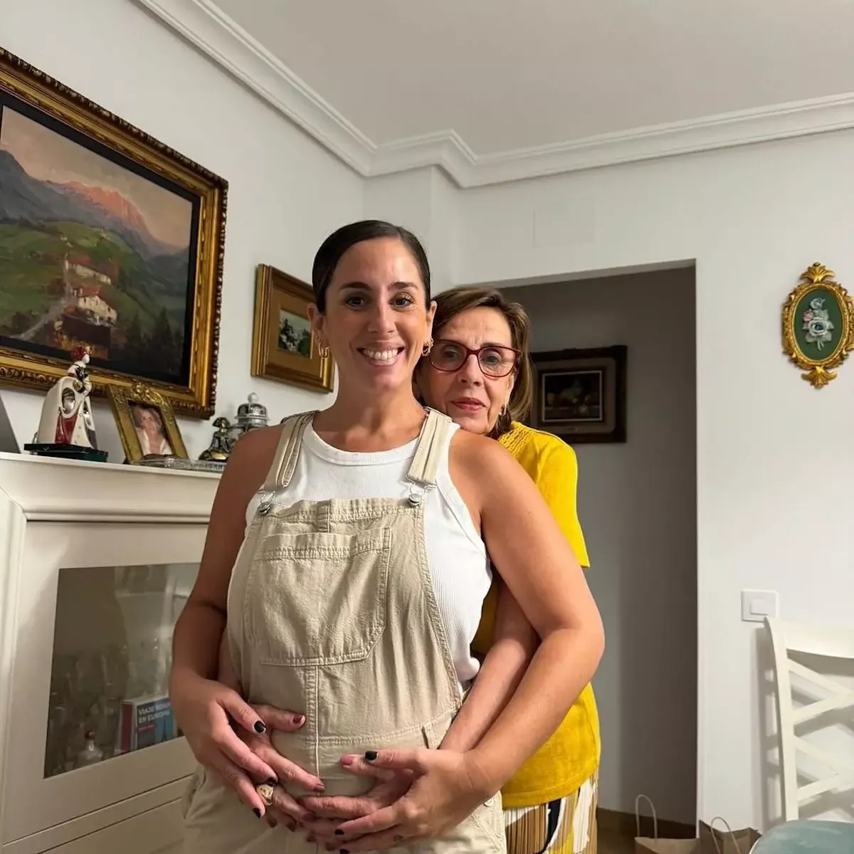 Anabel Pantoja y su madre