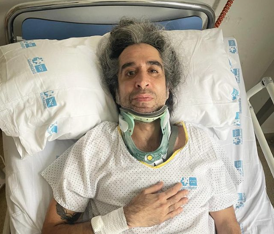 Mario Vaquerizo ha colgado fotos durante su hospitalización. @mariovaquerizooficial